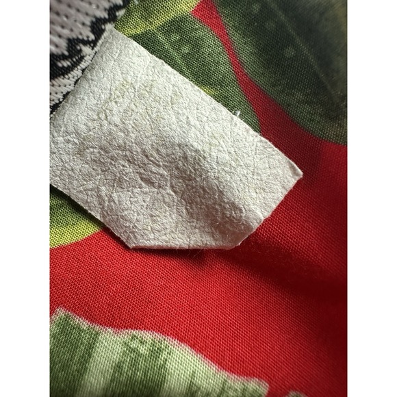 Vintage Hawaii USA Large Tropical Floral Sheath Dress Spaghetti Strap Vacation - Picture 5 of 10